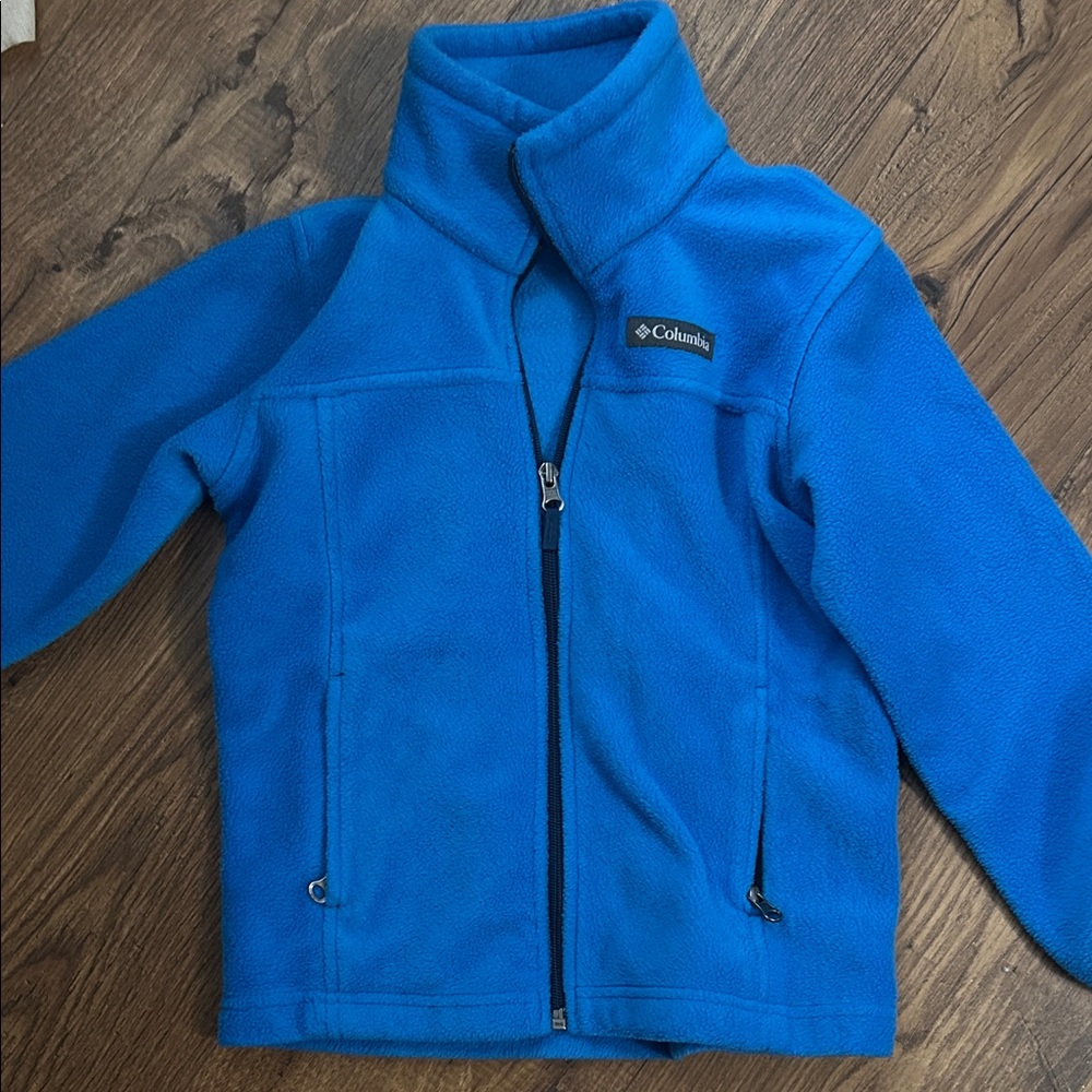 Columbia Kids Bright Blue Fleece Jacket